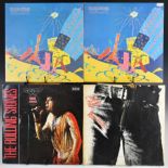 Twenty one Rock / Prog Rock / Pop etc LPs. Four Rolling Stones including Sticky Fingers with 12"