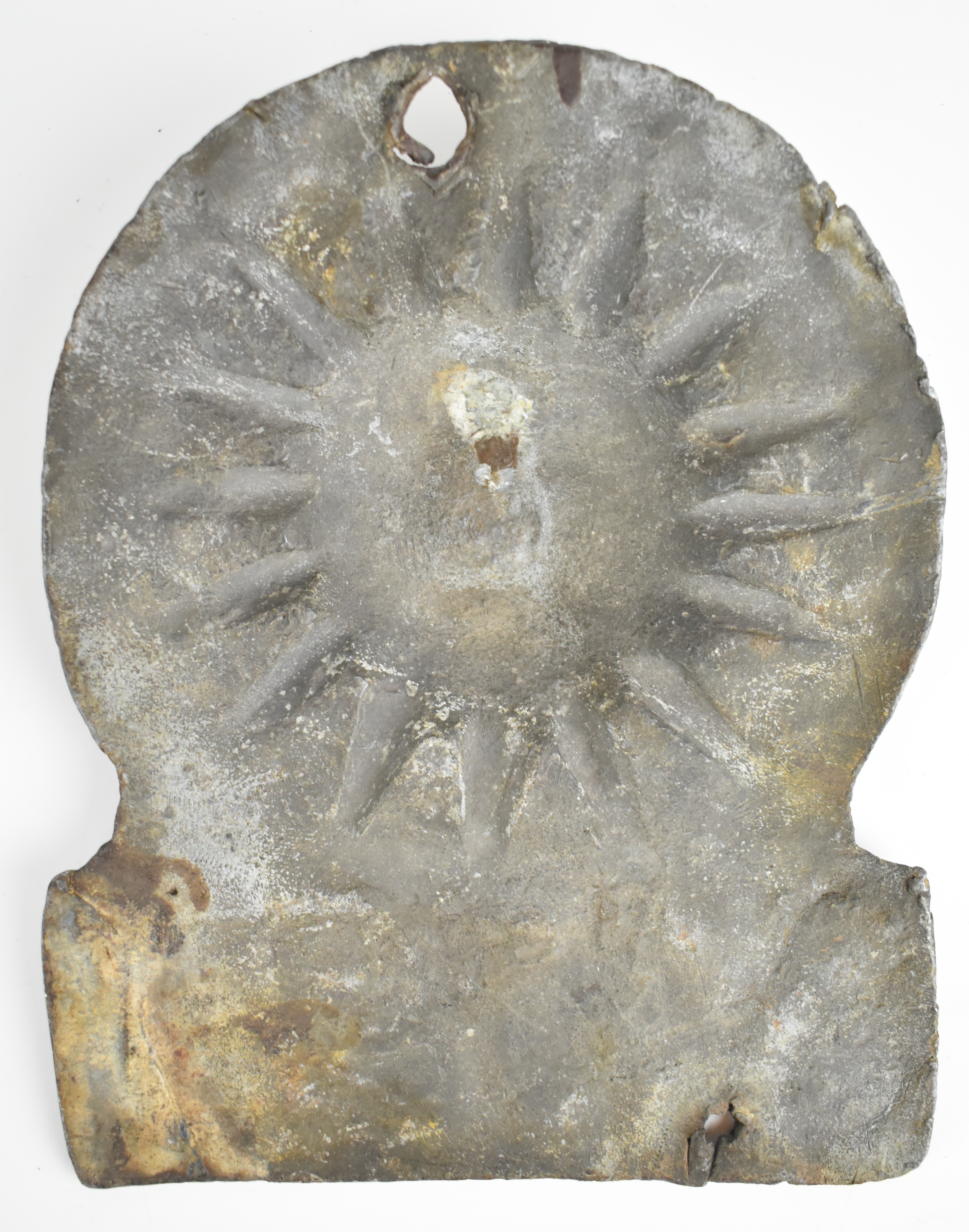 The Sun Fire Office lead firemark, first variant issued circa 1740 (W3A ...