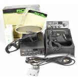 Two Rotel RVC-230 forty channel CB radios, one in original box with instructions and accessories.