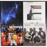 Fifty six Rock / Prog Rock / Pop / Soul etc LPs including two Queen, three Dire Straits,