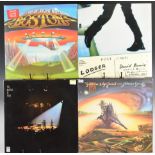 Approximately fifty two Prog Rock / Classic Rock / Folk Rock / Rock etc LPs. Four Beatles