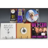 Fifty four Hard Rock / Heavy Metal / Thrash Metal / Rock / Prog etc 7" singles. Two Skid Row box