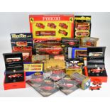 A collection of vintage and modern Ferrari diecast model sport/racing cars by Dinky, Corgi, Onyx,