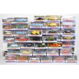 Fifty Matchbox 'The Dinky Collection' diecast model cars to include Bentley R Continental, Tucker