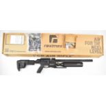 Reximex NYX .177 PCP air rifle with textured pistol grip, composite tactical stock, 14-shot and