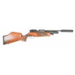 BSA Ultra .22 PCP carbine air rifle with chequered semi-pistol grip and forend, raised cheek