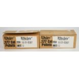 Six thousand .177 Daisy air rifle or pistol pellets, all sealed in original boxes.