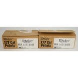 Six thousand .177 Daisy air rifle or pistol pellets, all sealed in original boxes.