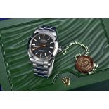Rolex Oyster Perpetual Milgauss gentleman's automatic wristwatch ref. 116400 with black dial,