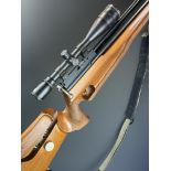 Air Arms S400 Carbine Field Target .177 PCP air rifle with textured semi-pistol grip and forend,