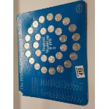 Mounted Coin collection "The 1970 World Cup Coin collection"