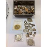 A collection of miscellaneous coins, British and Foreign, Victorian and later, including pre-1920