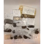 A small collection of assorted coins and tokens, British and foreign, George III and later,