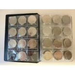 A collection of bi-metal £2 Two Pound coins (x39); and 50p Fifty Pence coins (x39), 1997 and