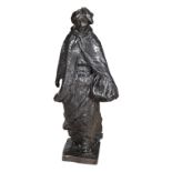 WILLIAM LAMB, 1893 - 1951, ‘THE UNTITLED FISHERLASS’, A 20TH CENTURY SCOTTISH BRONZE SCULPTURE OF