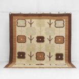 Scandinavian-inspired A flat-weave wool kilim