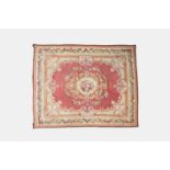 A large Aubusson carpet, 19th century,