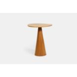 A walnut side table by Rose Uniacke, of recent manufacture,