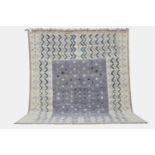 A wool carpet of Scandinavian design, of recent manufacture,