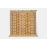 A Scandinavian-style flat-weave wool carpet, of recent manufacture,