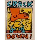 After Keith Haring 'Crack Down!', 1986