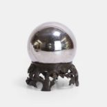 A witch's scrying ball, probably 19th century,