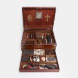 A vampire slaying kit, 20th century, with 19th-century elements,