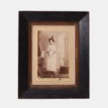 A Victorian photograph of a witch, dated 1882,