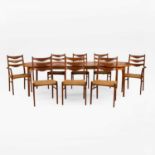 Arne Wahl Iversen (Danish, 1927-2016) for Glyngøre Stolefabrik, a dining suite,