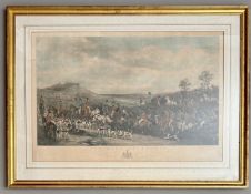 William Humphrys (British, 1794-1865) after Francis Grant (Scottish, 1803-1878) 'The Meet at Melton,