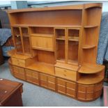 PARKER KNOLL TEAK LIVING ROOM UNIT
