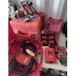 SELECTION OF HILTI TOOLS TO INCLUDE HILTI TE-16C HAMMER DRILL IN CASE, HILTI SF-120A DRILL,