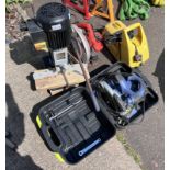 PILLAR DRILL, BLACK AND DECKER CIRCULAR SAW,