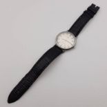 OMEGA GENTS MANUAL WRISTWATCH Condition Report: Currently running but no guarantee.