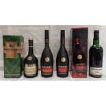 1 BOTTLE COCKBURNS 1963 VINTAGE PORT - SIGNS OF SEEPAGE,