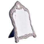 An Edward VII Silver-Mounted Dressing-Table Mirror, by Henry Matthews, Birmingham, 1903