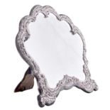 A Victorian Silver-Mounted Dressing-Table Mirror, by Henry Matthews, Birmingham, 1900