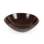 A Dug-Out Sycamore Dairy Bowl, late 18th/early 19th century, with turned rim 34cm diameter