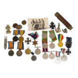 A First World War Pair, comprising British War Medal and Victory Medal, awarded to 115629 GNR.H.