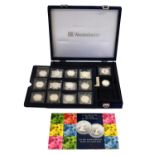 Canada, Assorted Silver Proof $20 Coins, various commemorative reverses, (each coin, .999 silver,
