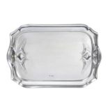 A Victorian Silver Tray, by W. G. Connell, London, 1900