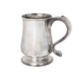 A George III Provincial Silver Mug, by John Langlands, Newcastle, 1769