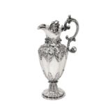A Victorian Silver Claret-Jug, by Henry Wilkinson and Co., Sheffield, 1838
