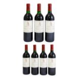 Grand Vin De Château Latour, 1990 Pauillac (seven bottles)