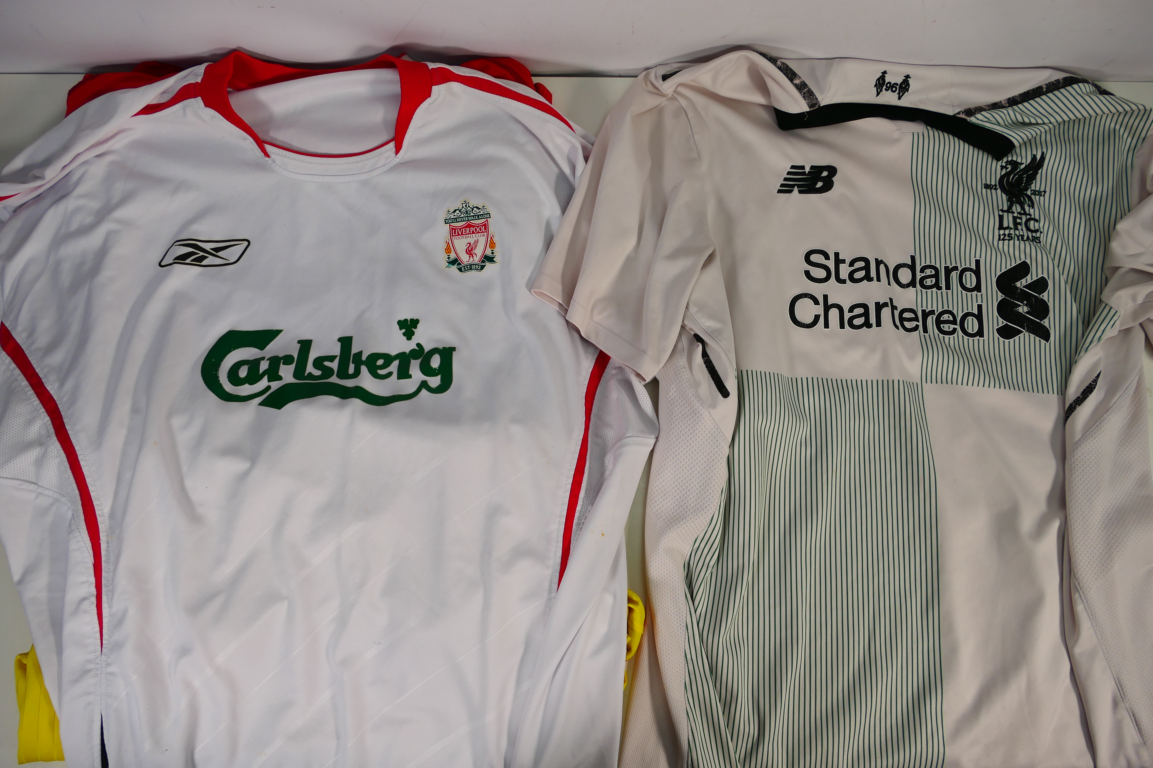 Liverpool Football Club - Four replica shirts, two Reebok with Carlsberg sponsorship, - Image 4 of 5