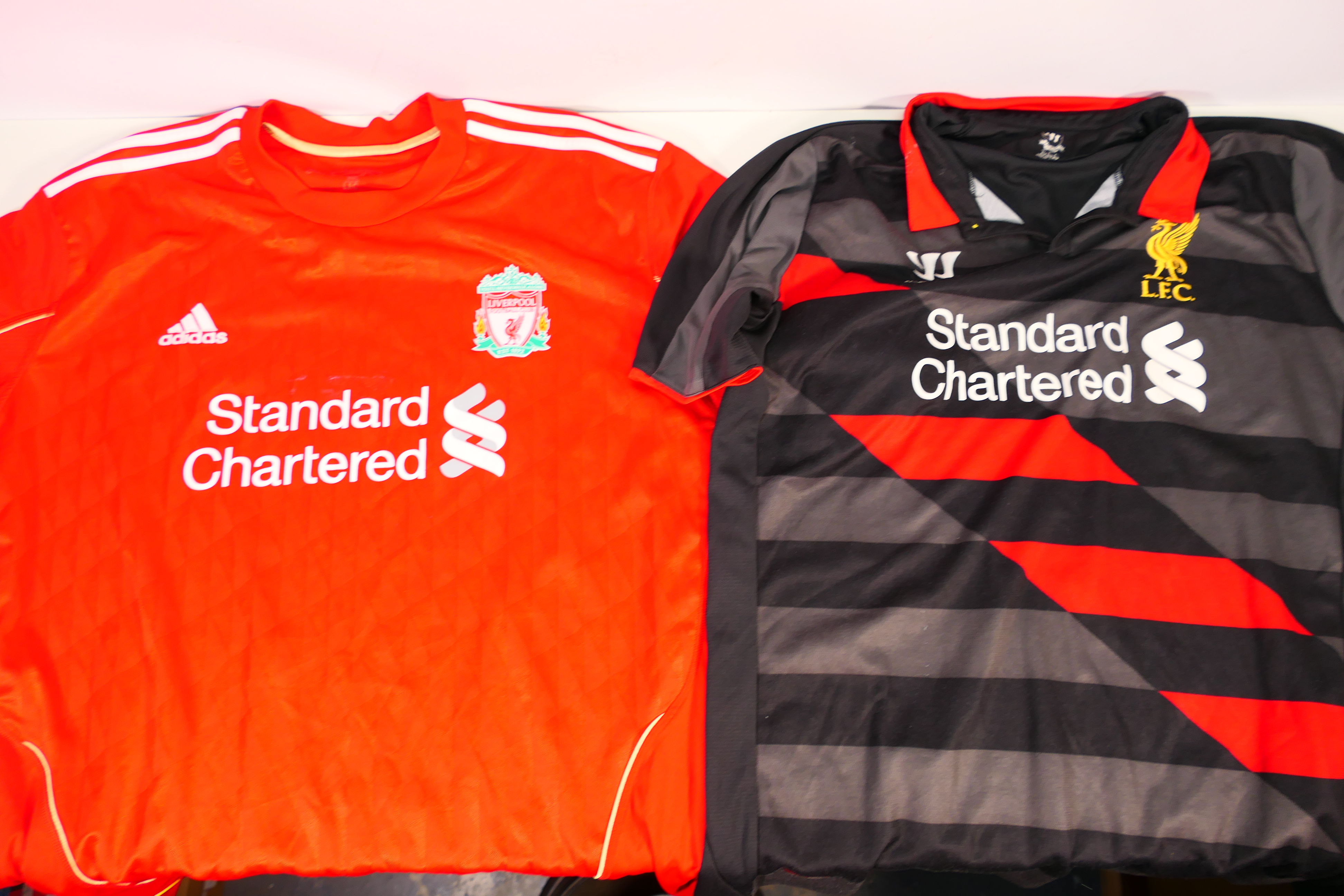 Liverpool Football Club - Four replica shirts, all with Standard Chartered sponsorship, - Image 7 of 7