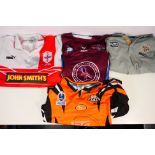 Rugby League - Two Wests Tigers NRL shirts, one with size stated as XL,