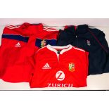 Lot to include a 2009 British Lions, South Africa Tour all weather jacket (44/46),