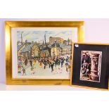 Edith le Breton - A pencil signed limited edition print, The Procession, from an edition of 500,