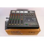 A boxed TEAC Tascam Series Model 144 Portastudio 4-track recorder, with instructions, untested.